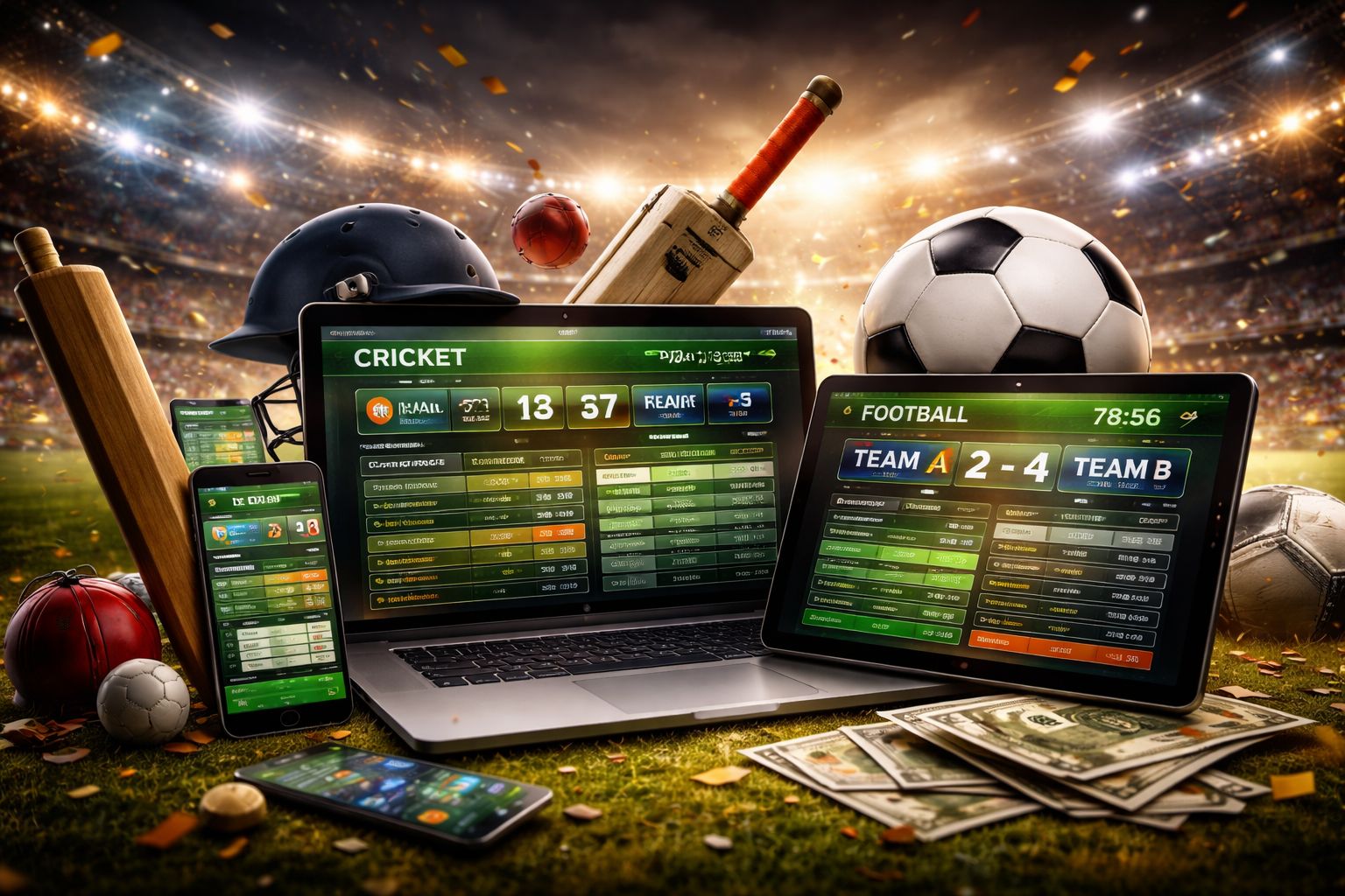 Football, Cricket, And Daily Events Ready For Live Betting